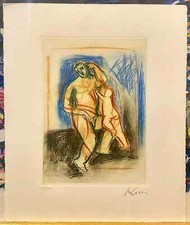 Sandro Chia "Senza titolo" acquaforte ed acquatinta su carta 39/200 anno 2008