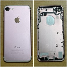 scocca Originale iPhone 7 Rosa coperchio Telaio Body Frame Chassis Tasti Flash