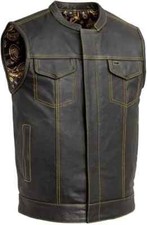 Gilet uomo fatto a mano vera