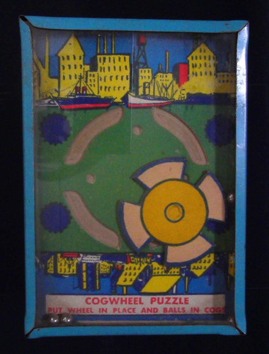 Cogwheel puzzle vintage - cogwheel,