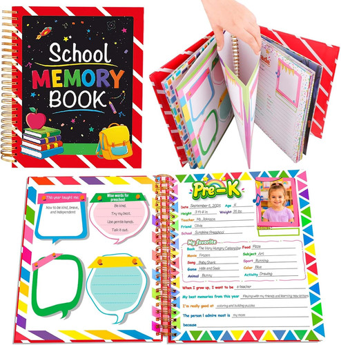Giant school memory book first - book,
