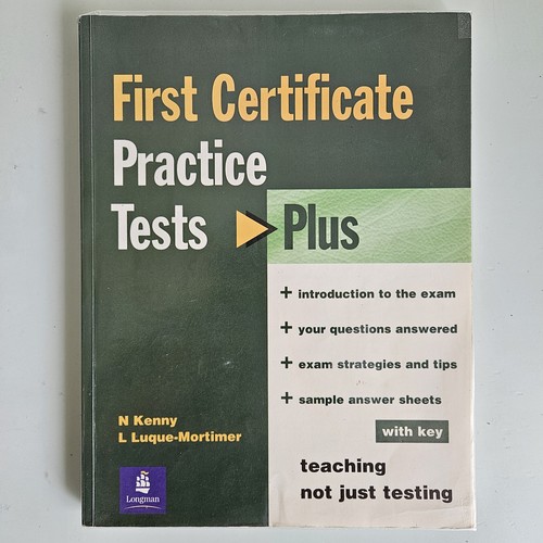 First certificate practice - first,
