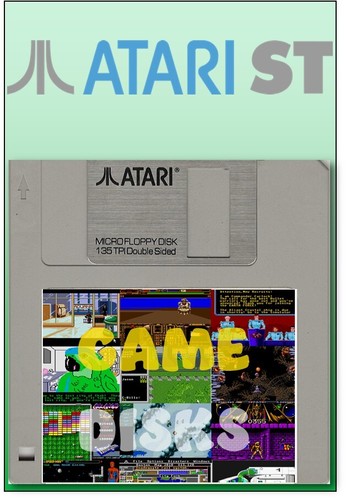 Atari game disks - atari,