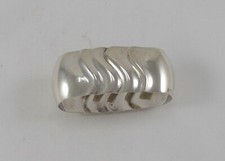 Raro Grande Ovale Portatovagliolo IN Stile Chippendale/Barocco Di 800er Argento