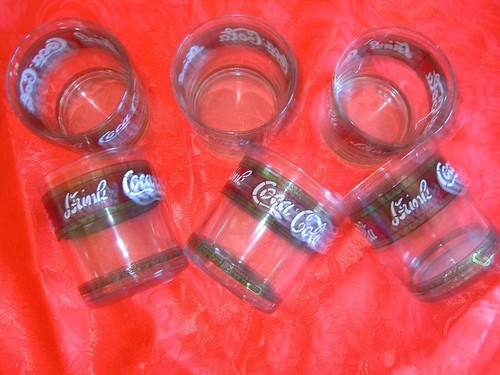 Bicchieri coca cola drink - bicchieri,