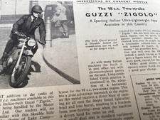 GUZZI ZIGOLO PERIOD 1957