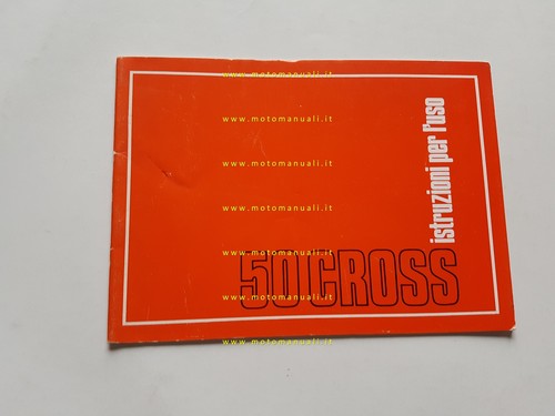 Benelli cross 1974 manuale - benelli, 50