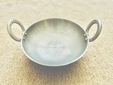 Kadhai in alluminio argento