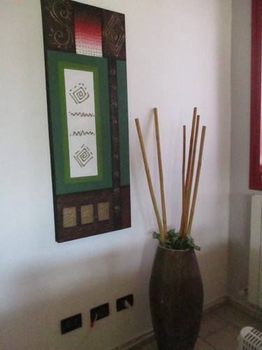 Quadro batik dipinto mano - batik,
