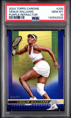 2024 topps cromo tennis viola - topps,