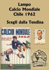 Lampo Calcio Mondiale 1962 Chile da recupero Scegli dall'elenco Menu a tendina