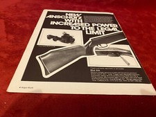 PGUN11 ADVERT 11X16 ANSCHUTZ MODEL 335 RIFLE