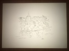 Da Sant’Onofrio, Carlo Quaglia, Roma. Riproduzione Litografia Arte