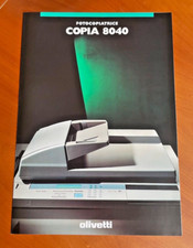 OLIVETTI Lotto 4 Depliant Brochure FOTOCOPIATRICE COPIA 8040 8540 8515 8015
