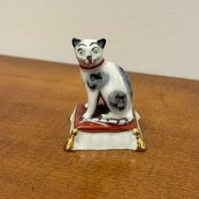 Statuetta Porcellana - Gatto Chelsea Samson - Anchor Mark - Vintage Rara