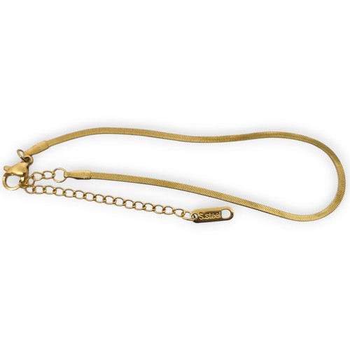 Bracciale oro catena - 18,