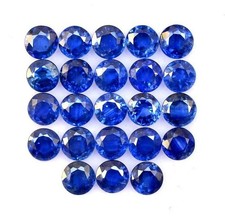 Pezzi zaffiro blu ceylon - 10,