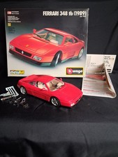 FERRARI 348 TB (1989) BURAGO METAL KIT 1:18 MONTATA. VEDI FOTO.