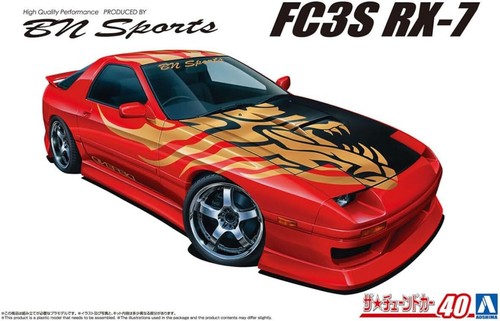Aoshima 1989 mazda - 1/24,