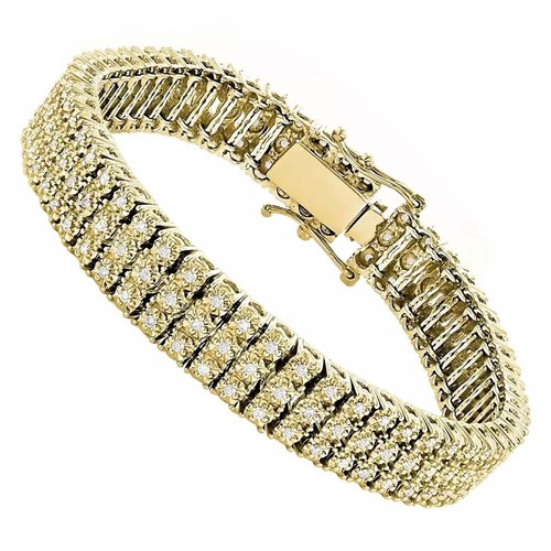 Bracciali uomo file placcati - file,