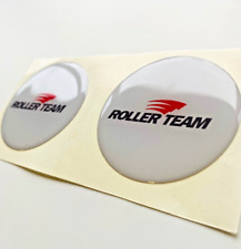 Adesivo ROLLER TEAM camper, adesivo roller team roulotte, 56 mm, 3D x2