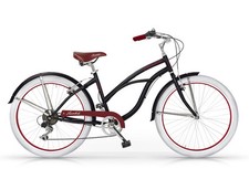 BICICLETTA MBM BICI CRUISER HONOLULU RUOTE 26'' VINTAGE DONNA NERA