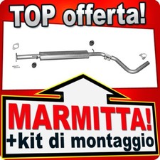 Silenziatore Centrale per FIAT