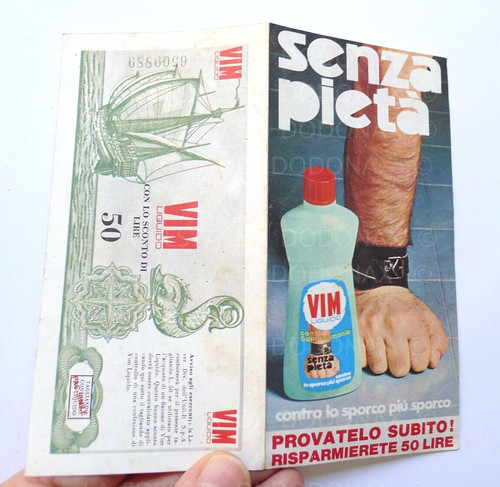 Vecchia pubblicità vintage - vecchia,