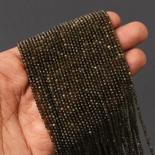 2 fili di tormalina verde 2-3