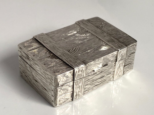 Snuff box pillola con cerniera