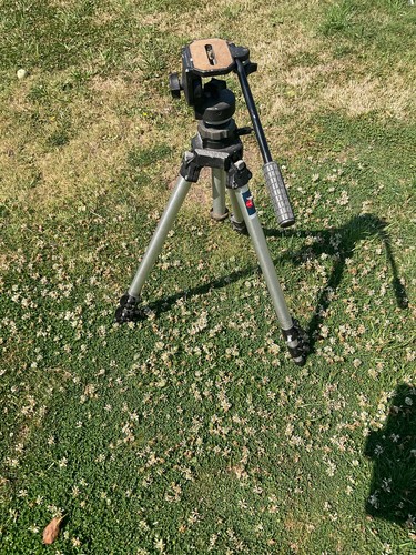 Manfrotto 055c treppiede con - 055c,