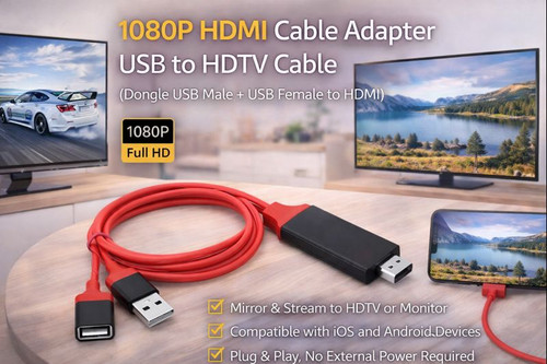 Cavo hdmi 1080p adattatore - cavo,