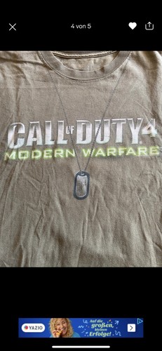 Shirt call duty 4 modern - of,