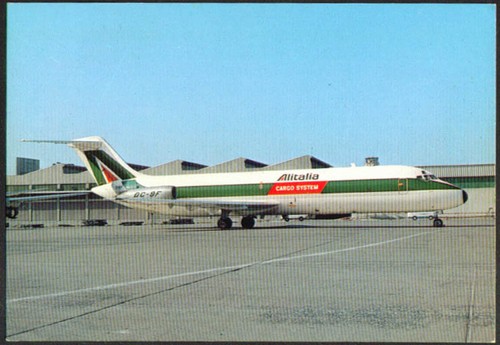 Cartolina alitalia cargo - cartolina,
