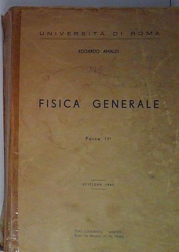 Amaldi fisica generale parte - fisica,