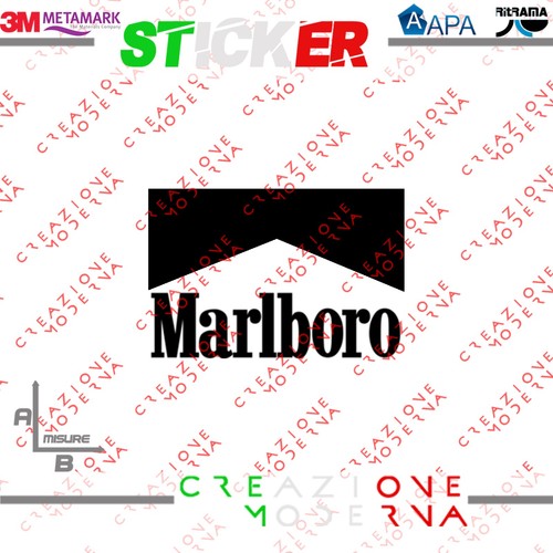 Adesivo sticker marlboro - adesivo,