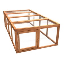 TTConigliera XXL recintata in legno Recinto recinzione per conigli lepri