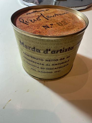 Piero manzoni merda - manzoni,