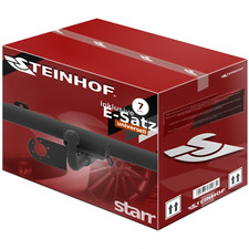 Gancio di traino nuovo per Toyota Yaris CP10 I 3/5 porte 1999-2005 + set 7 poli