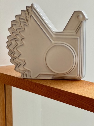 Scultura gallo pollo uccellino