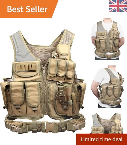 Gilet tattico leggero mimetico