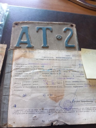 Innocenti lambretta 125 - 125, 2°