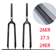 Carbonio MTB Da Corsa Forcella Rigida 11/8 " Carbongabel 26 " 27,5 " 29 " Asse