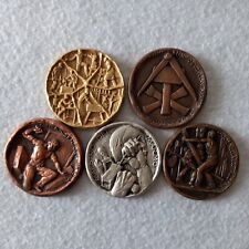 COLLEZIONE N.5 MEDAGLIE CURTI