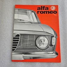 1965 ? Brochure Catalogo ALFA