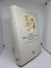 Giulio Ferroni. Storia della letteratura italiana Volume Primo - Einaudi 1995