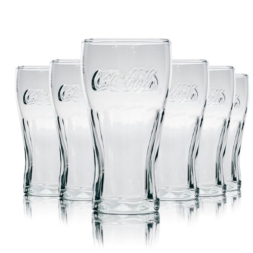 Bicchieri contorno coca cola - bicchieri,