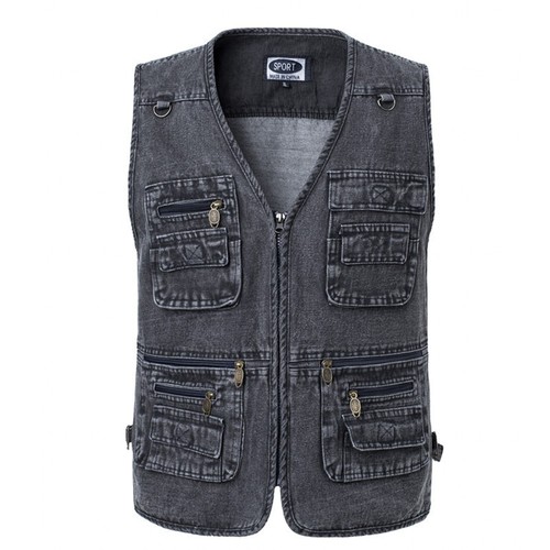 Gilet uomo jeans - da,
