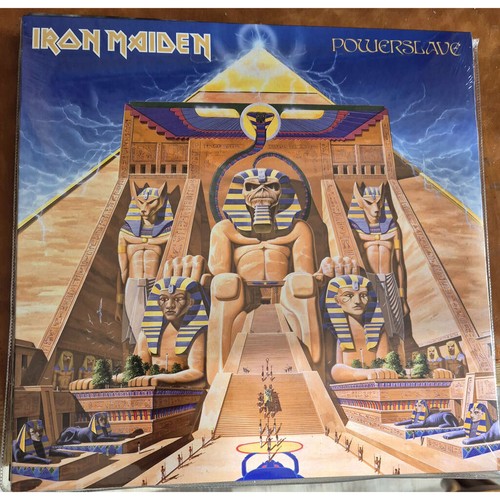 Iron maiden powerslave lp - maiden,