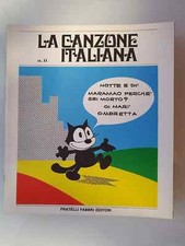 FASCICOLO EDICOLA LA CANZONE ITALIANA N.11 FRATELLI FABBRI EDITORE
